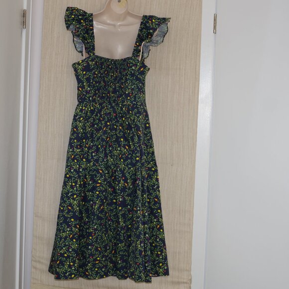 NWT Hill House Daphne Midi Dress - Midnight Garden Size:XL - Picture 8 of 8